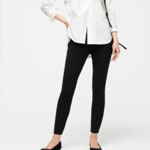 J. Crew Black Petite Pixie Stretch Skinny Pants Size PS Style h0713